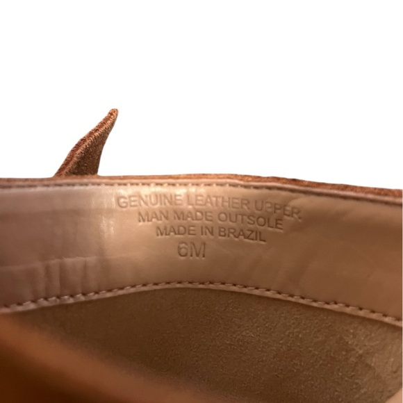 Talbots Winni tan suede clogs mules Made in Brazil - Picture 11 of 11